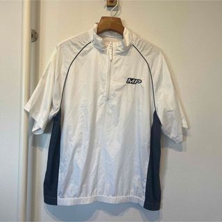 ミズノ(MIZUNO)のMIZUNOゴルフ白色トップスTシャツ　シンプルLサイズ(ウエア)