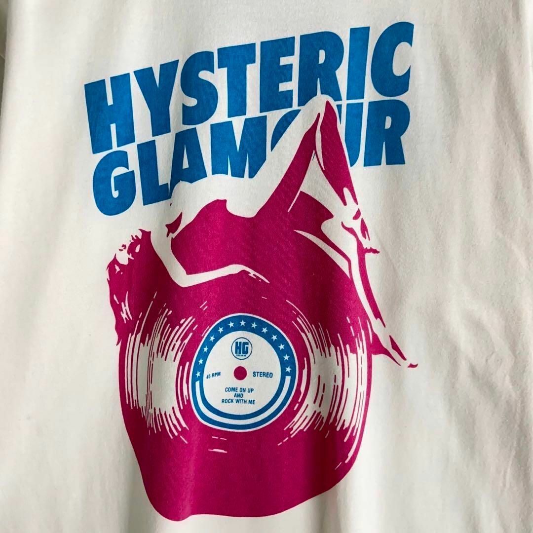 HYSTERIC GLAMOUR(ヒステリックグラマー)の9169【希少Lサイズ】ヒステリックグラマー☆両面プリントtシャツ　入手困難 メンズのトップス(Tシャツ/カットソー(半袖/袖なし))の商品写真