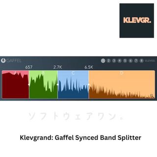 Klevgrand Gaffel Synced Band Splitter(オーディオインターフェイス)