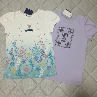 アナスイミニ(ANNA SUI mini)の【新品.】　アナスイミニ　Tシャツ(Tシャツ/カットソー)