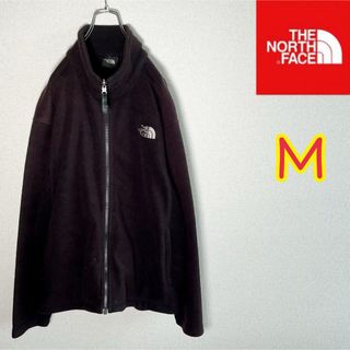 ザノースフェイス(THE NORTH FACE)のノースフェイス　フリース　ダークブラウン　メンズＭ(ブルゾン)