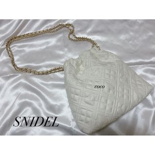 スナイデル(SNIDEL)のこぽ様専用♡SNIDEL☆新品キルティングチェーンバッグ(ショルダーバッグ)