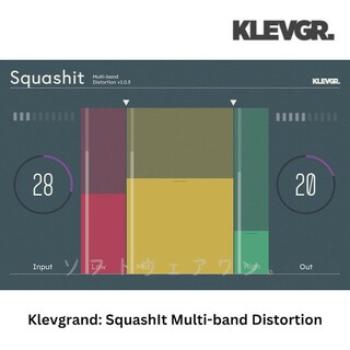 Klevgrand SquashIt Multi-band Distortion(キーボード/シンセサイザー)