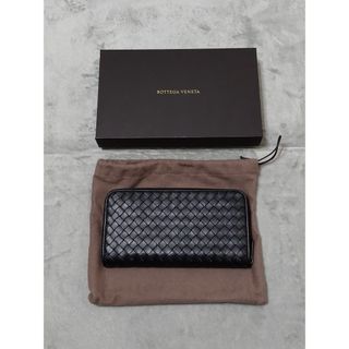 ボッテガヴェネタ(Bottega Veneta)の美品 BOTTEGA VENETA イントレチャート 長財布 ウォレット(長財布)