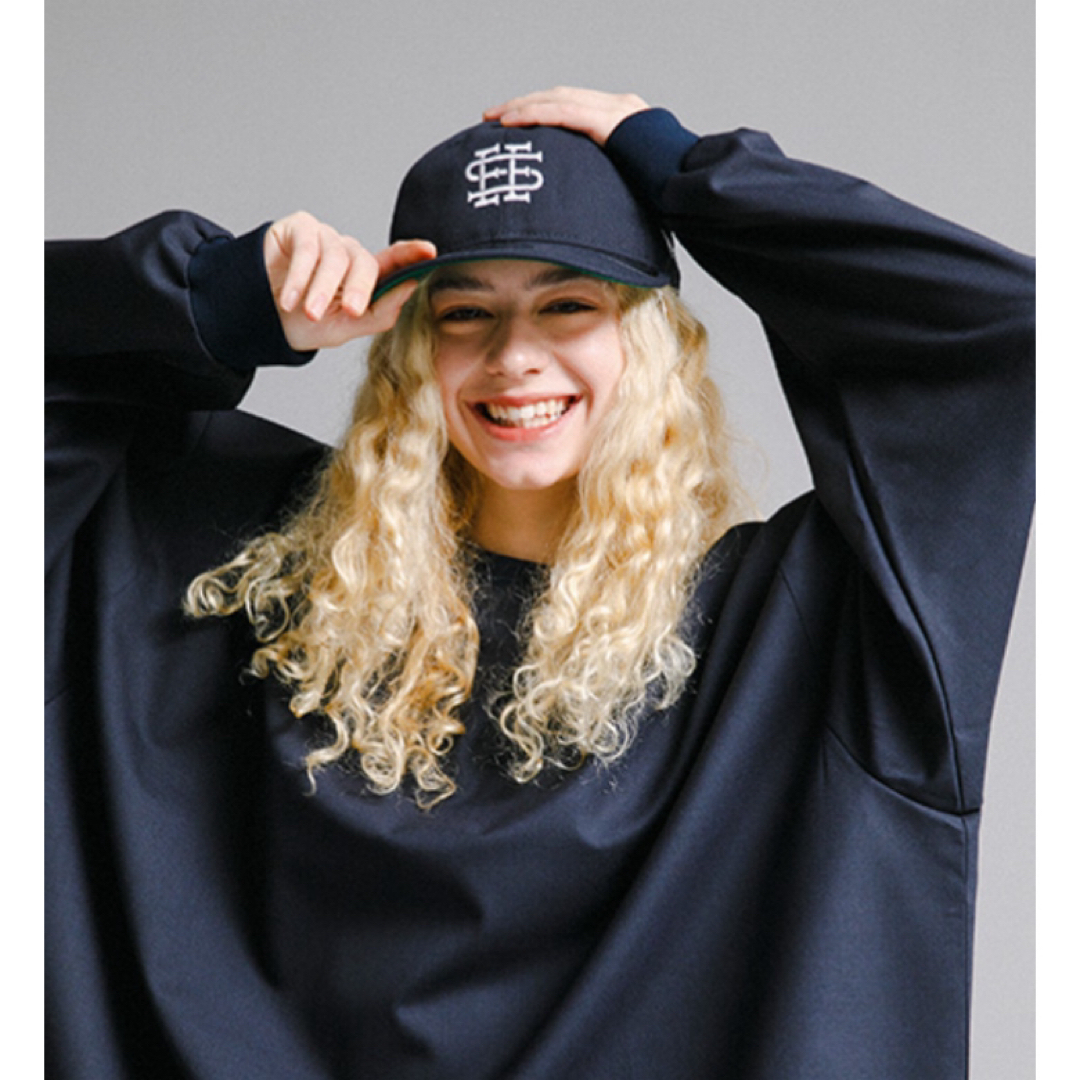 NEW ERA(ニューエラー)のSEE SEE × NEW ERA 950 NAVY レディースの帽子(キャップ)の商品写真