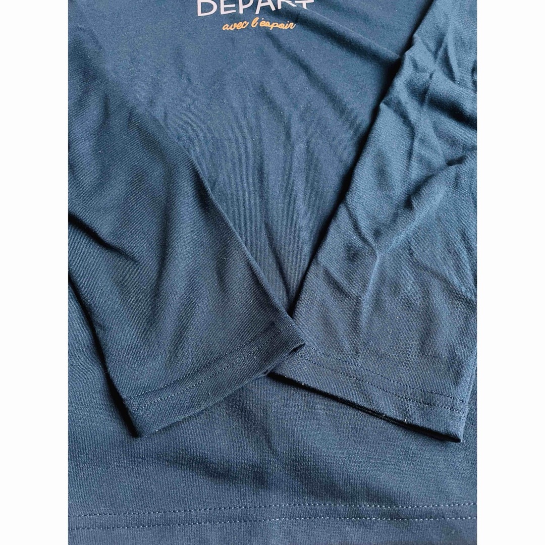 ロンT Tシャツ 長袖  トップス　Ｌサイズ　カットソー レディースのトップス(カットソー(長袖/七分))の商品写真