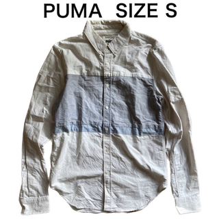 プーマ(PUMA)のBWGH for PUMA プーマ 長袖シャツ ボタンダウン 切り替え サイズS(シャツ)