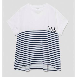 グラニフ(Design Tshirts Store graniph)のグラニフ　さかざきちはる　Lサイズ　ペンギン　Suica ペンギン(Tシャツ(半袖/袖なし))