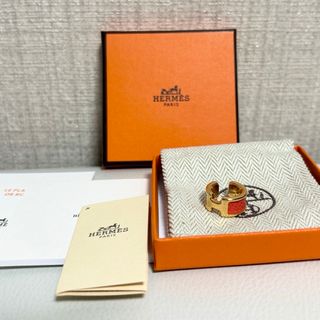 Hermes - HERMES  エルメス　オランプ　イヤーカフ　ローズジャイプール　PM