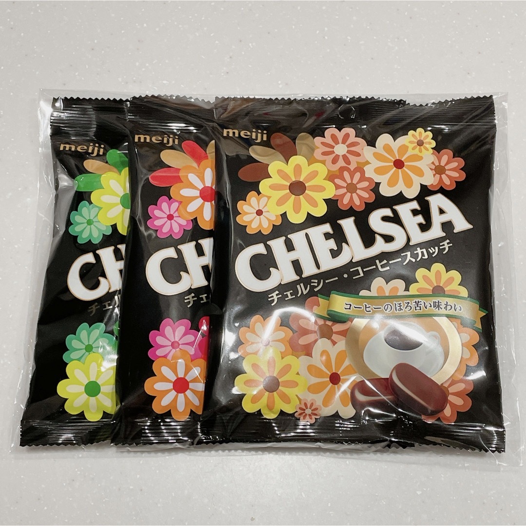 chelsea(チェルシー)のチェルシーアソート　ヨーグルトスカッチ　バタースカッチ　コーヒースカッチ　飴 食品/飲料/酒の食品(菓子/デザート)の商品写真