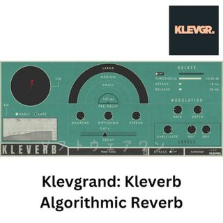 Klevgrand: Kleverb Algorithmic Reverb(ソフトウェアプラグイン)