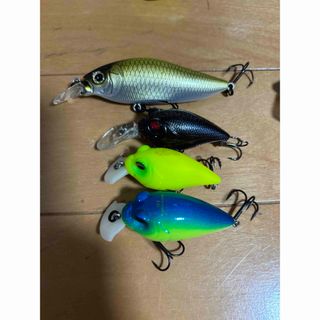 メガバス(Megabass)の②メガバス　ルアー4個セット　フラップスラップ　グリフォン(ルアー用品)