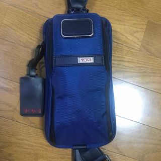 トゥミ(TUMI)のTUMI メンズ ボディバッグ ブルー(ボディーバッグ)