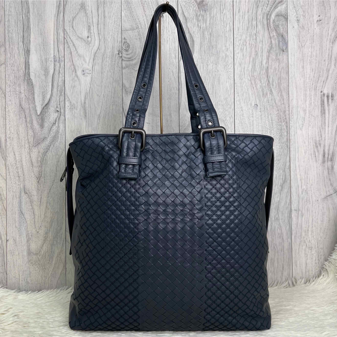 Bottega Veneta(ボッテガヴェネタ)の定価450000円♡希少♡A4♡ボッテガヴェネタ イントレチャート トートバッグ メンズのバッグ(トートバッグ)の商品写真