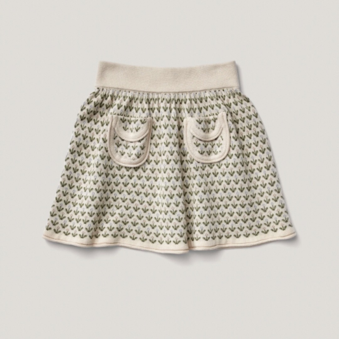 SOOR PLOOM(ソーアプルーム)の2024ss soorploom Norma Skirt TulipStitch キッズ/ベビー/マタニティのキッズ服女の子用(90cm~)(スカート)の商品写真