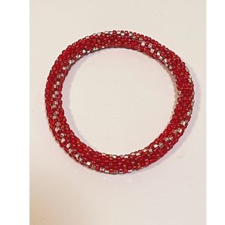 マツノグラスビーズ(MATSUNO GLASS BEADS)のリリーアンドローラ ブレスレット①(ブレスレット/バングル)