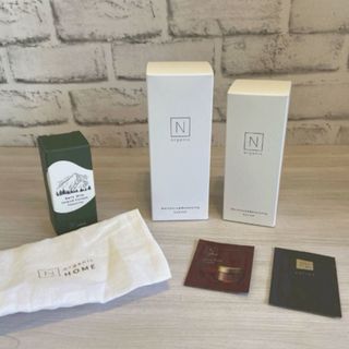 エヌオーガニック(N organic)のNオーガニックバランシングローション＆セラム・バスミルク・試供品2点(化粧水/ローション)