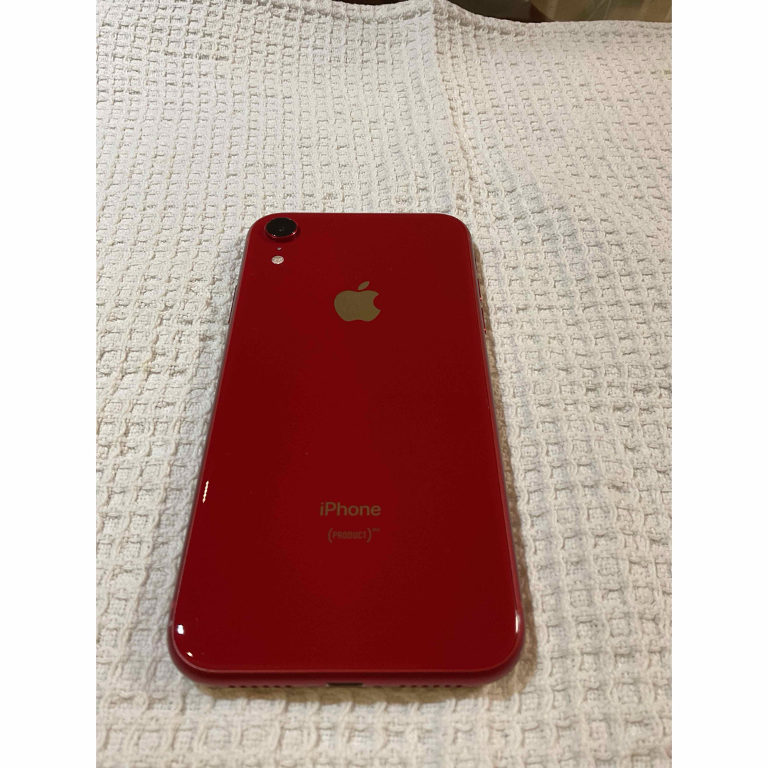 iPhone(アイフォーン)のiPhone XR 64GB レッド スマホ/家電/カメラのスマートフォン/携帯電話(スマートフォン本体)の商品写真