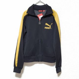 プーマ(PUMA)のPUMA プーマ レディース トラックジャケット ブラック×イエロー サイズM (その他)