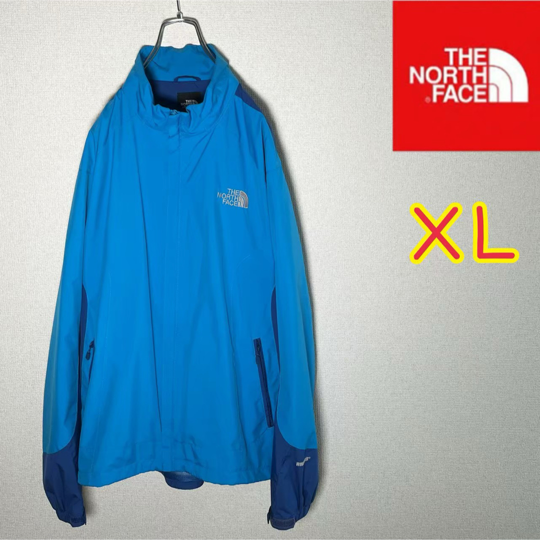 THE NORTH FACE(ザノースフェイス)のノースフェイス　ナイロンジャケット　WINDSTOPPER ブルー　メンズXL メンズのジャケット/アウター(ナイロンジャケット)の商品写真