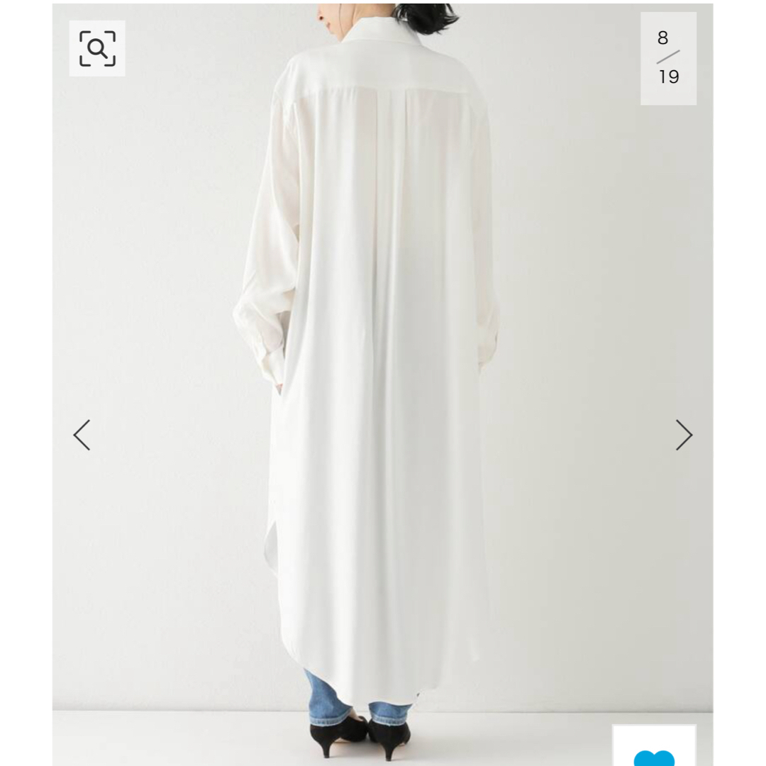 L'Appartement DEUXIEME CLASSE(アパルトモンドゥーズィエムクラス)の【KALLMEYER/カルメイヤー】Long Shirtdress   レディースのワンピース(ロングワンピース/マキシワンピース)の商品写真