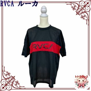 ルーカ(RVCA)のRVCA ルーカ トップス メッシュ ロゴ Tシャツ AJ041-311 半袖(Tシャツ(半袖/袖なし))