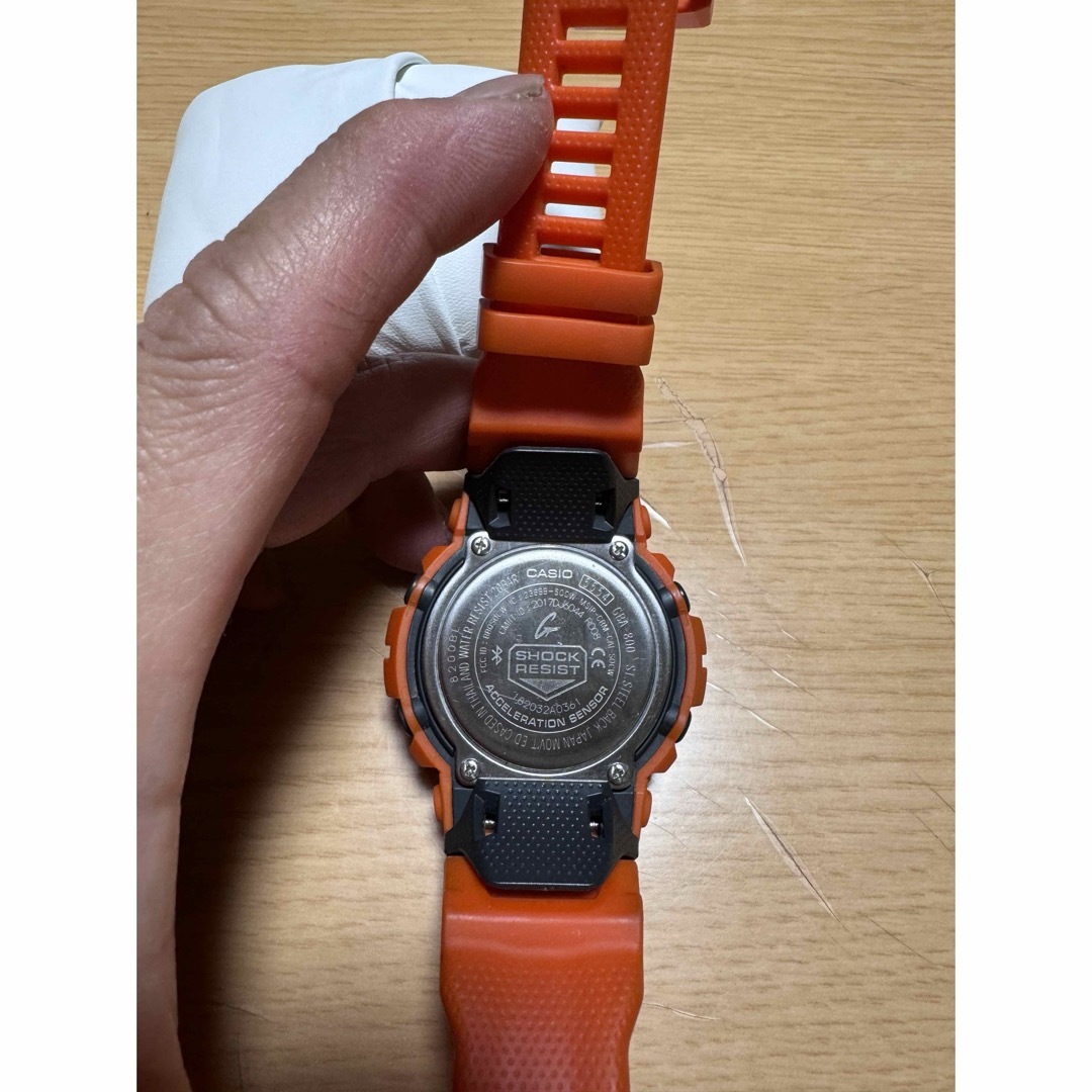 G-SHOCK(ジーショック)のCASIO G-SHOCK GBA-800 最終値下げ中古品美品どうですか メンズの時計(腕時計(デジタル))の商品写真