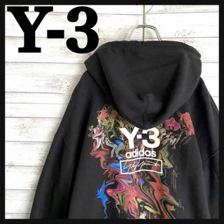 Y-3 - 9424【即完売モデル】Y-3☆バックプリントtoketaパーカー入手困難　美品