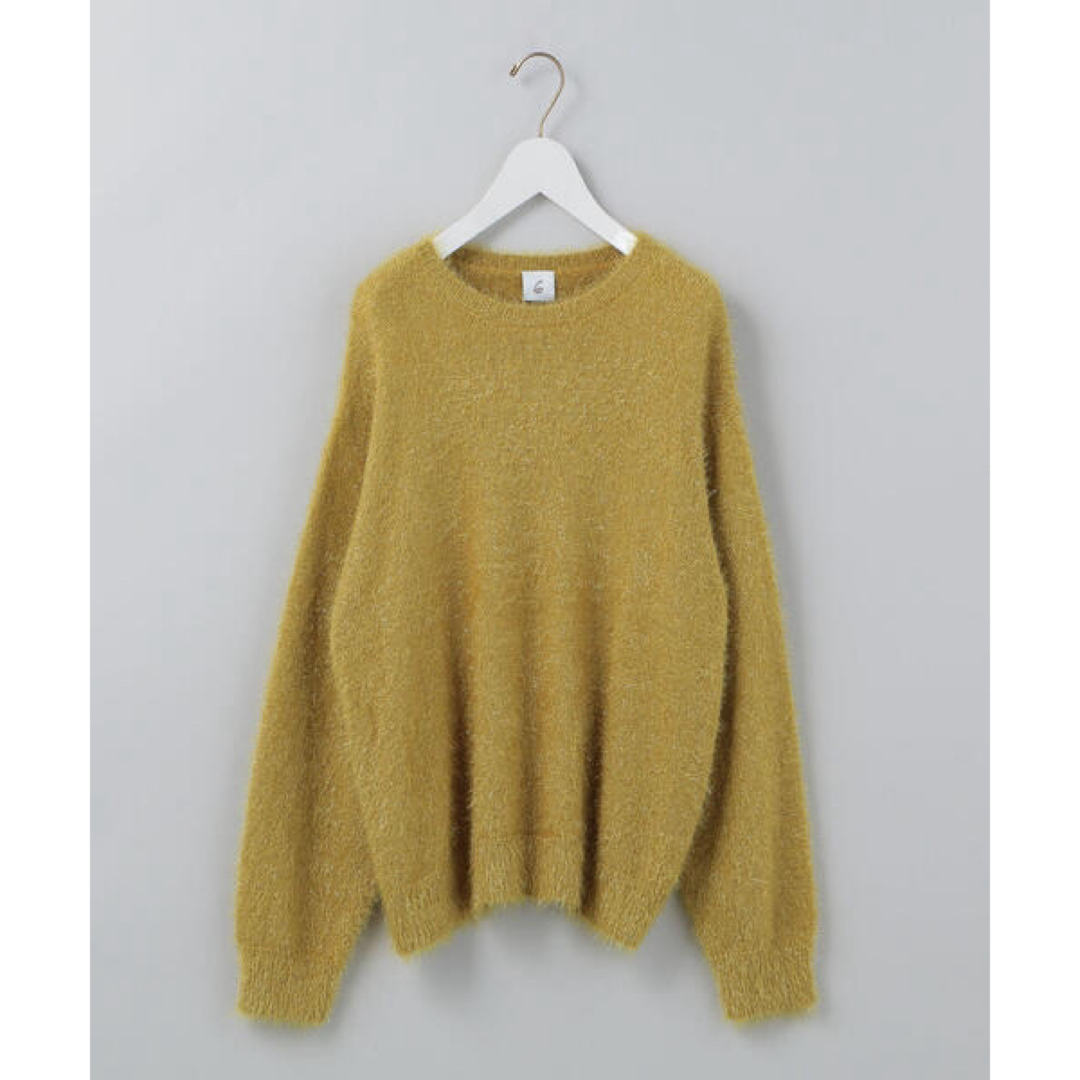 6 (ROKU)(ロク)の6 ROKU ロク SHAGGY KNIT ニット トップス レディース レディースのトップス(ニット/セーター)の商品写真