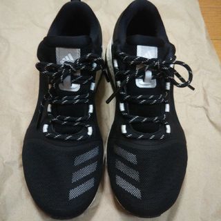 アディダス(adidas)の美品！adidas Pure Boost ピュアブースト 24cm 黒(スニーカー)