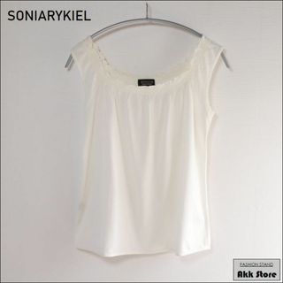 ソニアリキエル(SONIA RYKIEL)のSONIA RYKIEL レディース トップス ノースリーブ M(カットソー(半袖/袖なし))