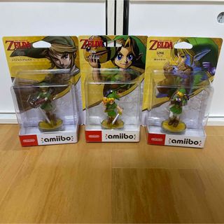 【新品未開封】アミーボ　amiibo ゼルダの伝説　リンク　3個(ゲームキャラクター)