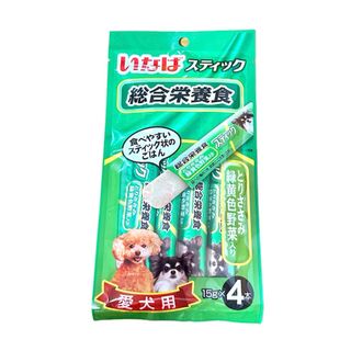 イナバペットフード(いなばペットフード)のいなば スティック 総合栄養食 とりささみ 緑黄色野菜入り 15g×4本(犬)