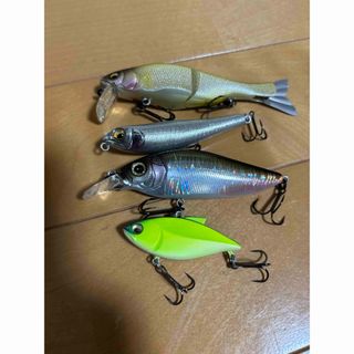 メガバス(Megabass)の⑩メガバス　ルアー4個セット　新品未使用品(ルアー用品)