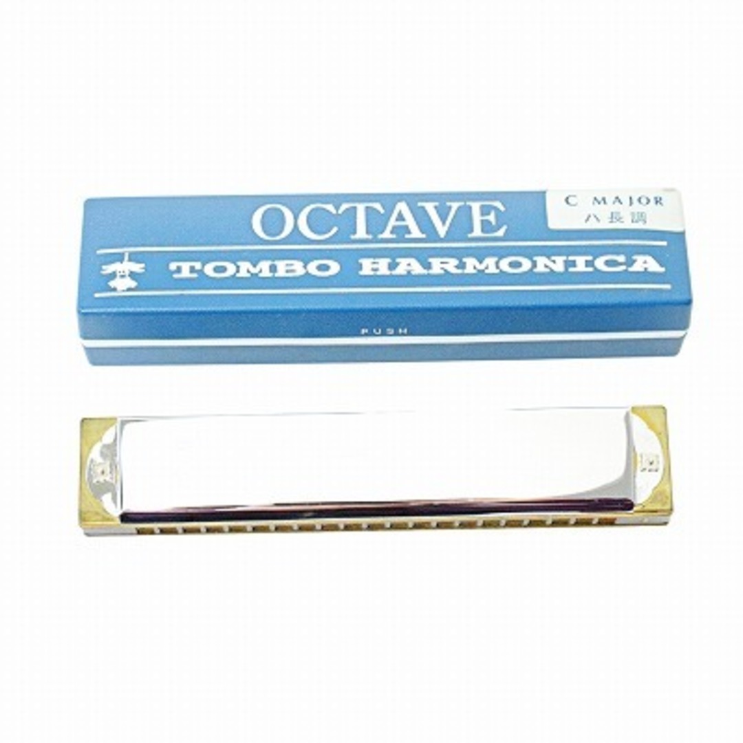 other(アザー)のトンボ OCTAVE オクターブ 9521 複音ハーモニカ ハ長調 C シルバー 楽器の楽器 その他(ハーモニカ/ブルースハープ)の商品写真