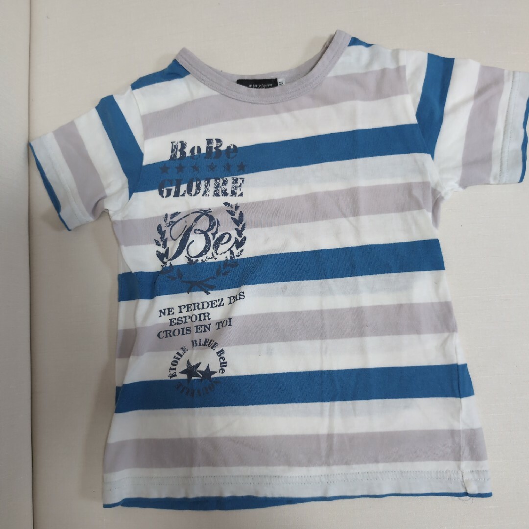 BeBe(ベベ)のBeBe Ｔシャツ2枚セット　110cm キッズ/ベビー/マタニティのキッズ服男の子用(90cm~)(Tシャツ/カットソー)の商品写真