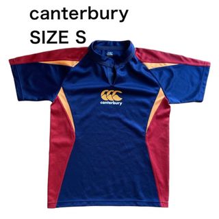 カンタベリー(CANTERBURY)のCANTERBURY カンタベリー ラグビーユニフォーム 半袖シャツ 速乾 S(ラグビー)