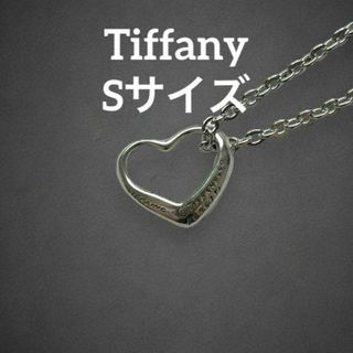 ティファニー(Tiffany & Co.)の✨美品✨　ティファニー　オープンハート　ネックレス　シルバー　412(ネックレス)