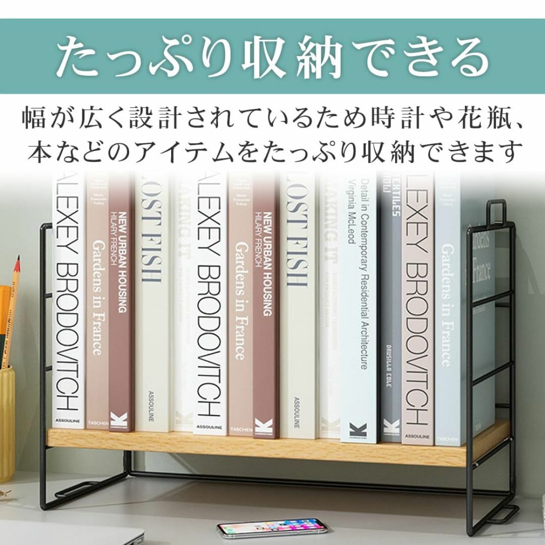 オープンラック 卓上 整理整頓 ミニシェルフ 耐久性 書斎 リビング キッチン  インテリア/住まい/日用品の収納家具(その他)の商品写真