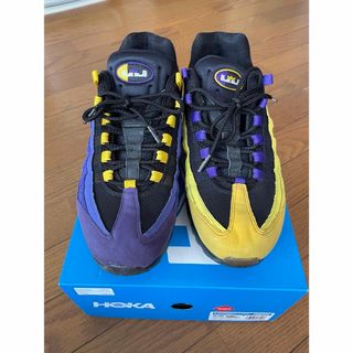 ナイキ(NIKE)のNike AirMax 95 LeBron Lakers 28cm US10(スニーカー)