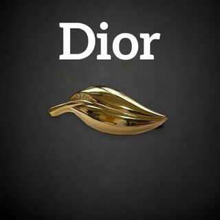 クリスチャンディオール(Christian Dior)の✨希少美品✨　クリスチャンディオール　ブローチ　リーフ　ヴィンテージ　408(ブローチ/コサージュ)