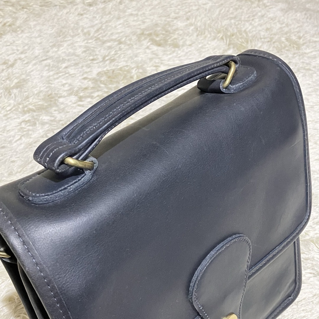 COACH(コーチ)の【美品】 OLD COACH コーチ ハンドバッグ ショルダー 2way レディースのバッグ(ショルダーバッグ)の商品写真