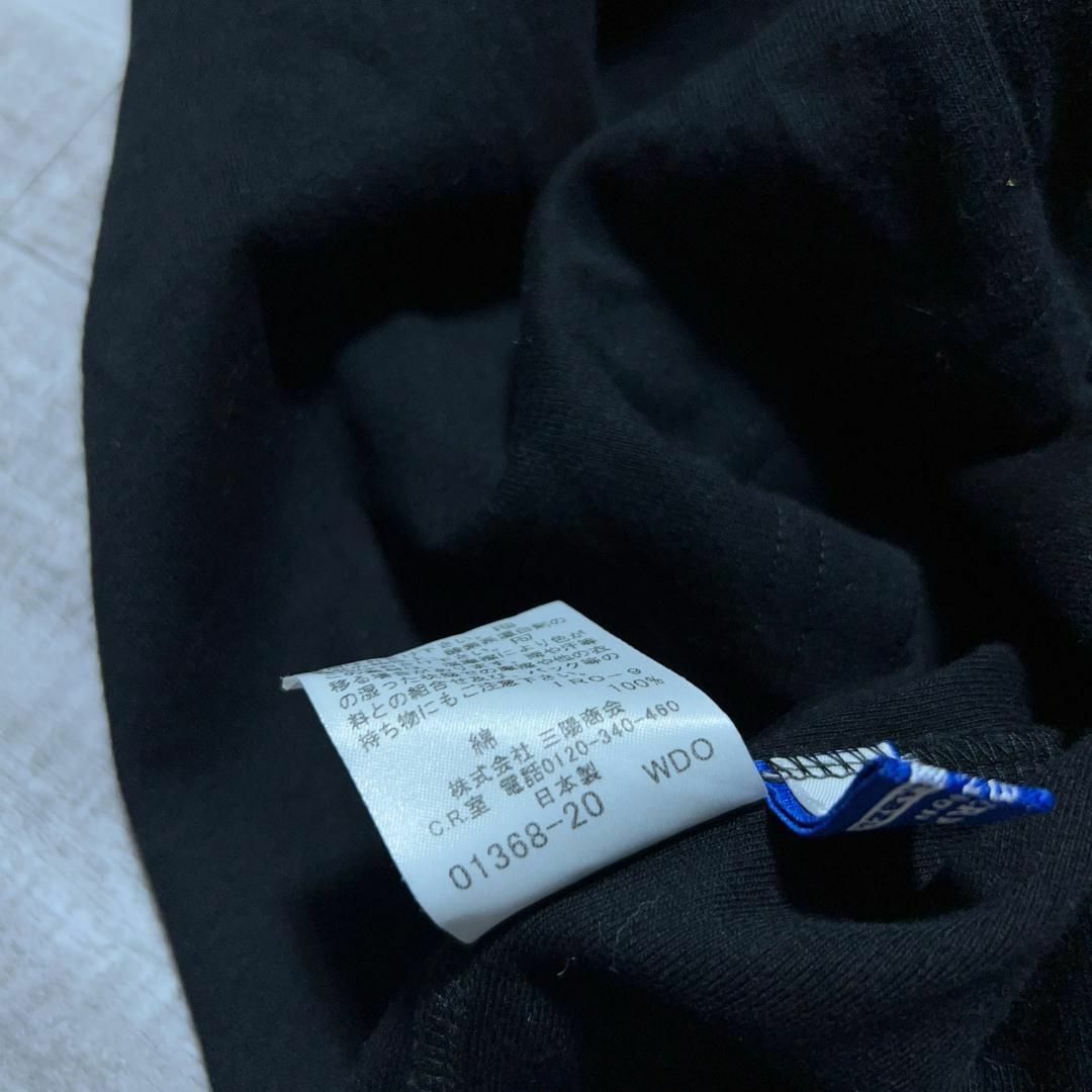 BURBERRY BLUE LABEL(バーバリーブルーレーベル)のBURBERRY BLUE LABEL ロングスリーブカットソー ブラック 38 レディースのトップス(Tシャツ(長袖/七分))の商品写真