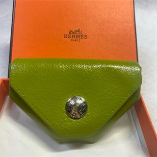 エルメス(Hermes)の正規品☆エルメス コインケース ルヴァンキャトル グリーン系 男女兼用(コインケース)