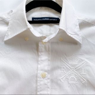 ポロラルフローレン(POLO RALPH LAUREN)のラルフローレン  長袖シャツ ホワイト美品(シャツ/ブラウス(長袖/七分))