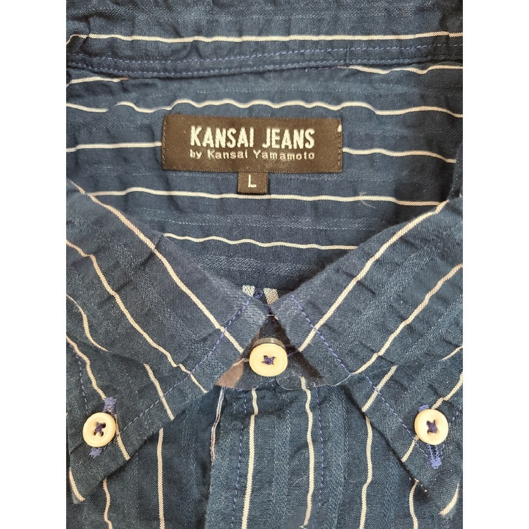 Kansai Yamamoto(カンサイヤマモト)のKANSAI JEANS 長袖　シャツ　未使用 メンズのトップス(シャツ)の商品写真