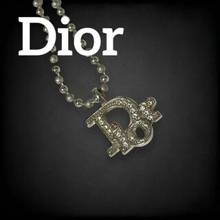 クリスチャンディオール(Christian Dior)の✨美品✨　クリスチャンディオール　ネックレス　ロゴ　ボールチェーン　387(ネックレス)