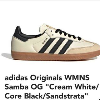 オリジナルス(Originals（adidas）)の23.5㎝ TWICE ミナ着用 アディダス サンバ OG クリームホワイト(スニーカー)