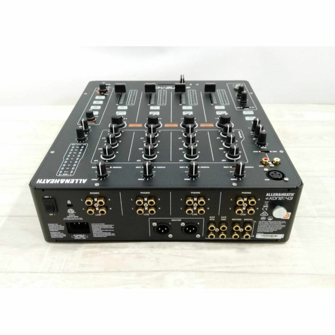 Allen & Heath XONE : 43 プロフェッショナル DJミキサー 楽器のDJ機器(DJミキサー)の商品写真