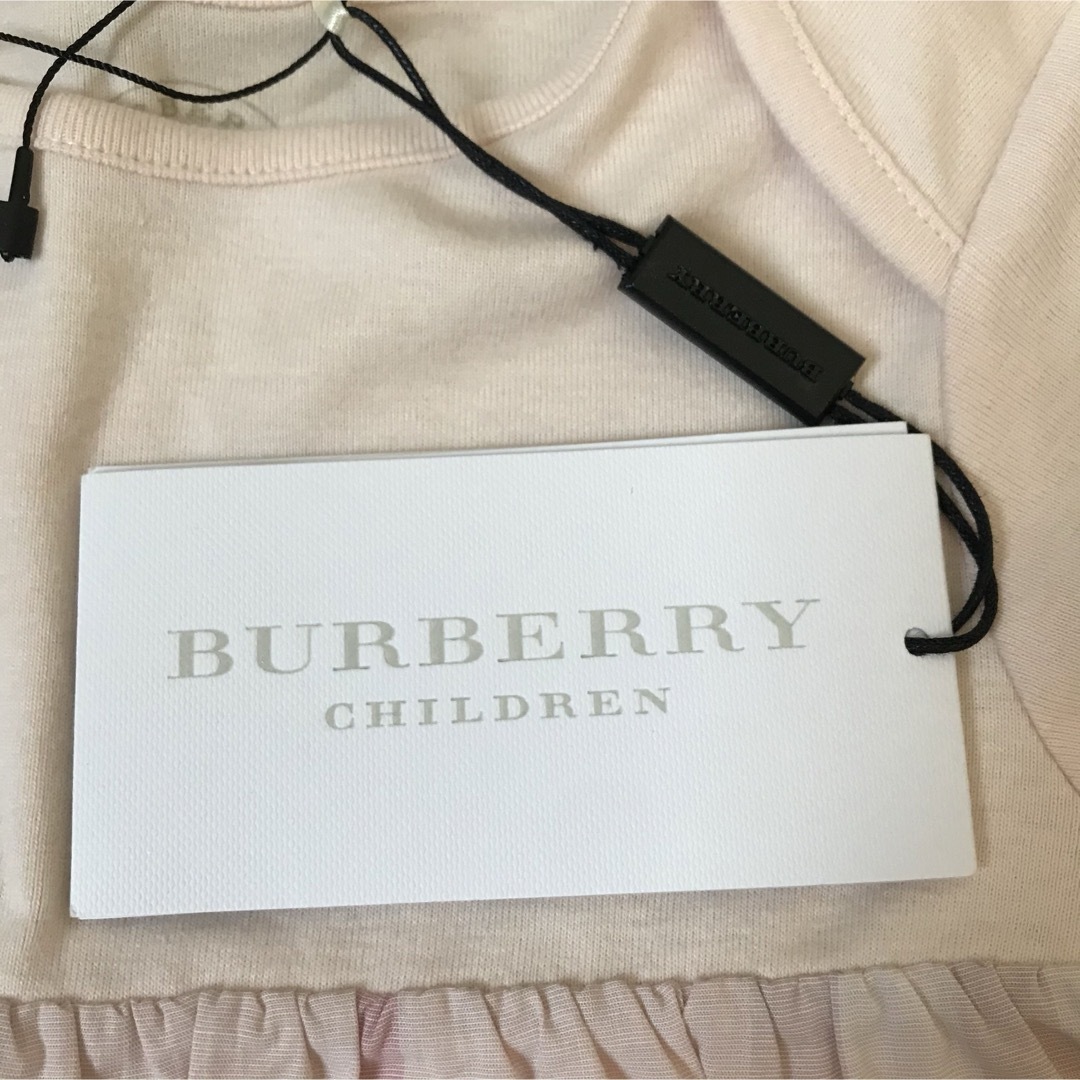 BURBERRY(バーバリー)のバーバリーチルドレン　ワンピース　ピンク キッズ/ベビー/マタニティのキッズ服女の子用(90cm~)(ワンピース)の商品写真